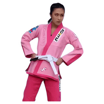 FLUORY Adult All Around Brazilian Jiu Jitsu BJJ Gi no Belt Beauty Fish Embroidery for Men