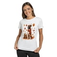 thumbnail image 2 of Welcome Fall Boxer Enjoys School Time Autumn Fall Leaves Shirt T-shirt Unisex Merch Boxers Dog Lover Gifts Idea - 02013, 2 of 6