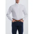 thumbnail image 2 of GANT White Rose Jacquard Slim Fit Point Collar Shirt 3002076 Size M, 2 of 3