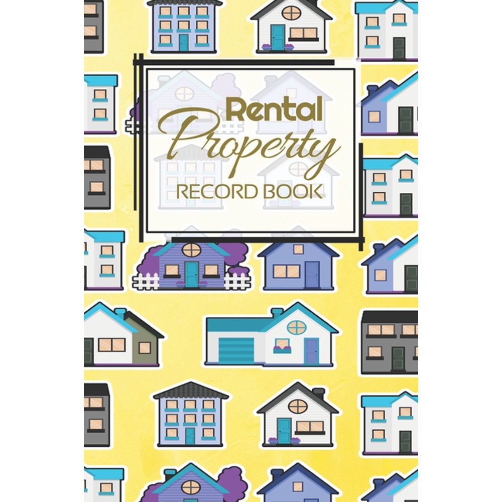 Rental Property Record Book Rental Property Landlord