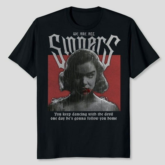 We Are All Sinners Shirt, Sinners Movie 2025 Men's And Women's Graphic Tee 100% Cotton by TBun, Full Sizes S-5XL