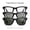 Shiny Black, Transitions® Graphite Green Lenses, variant on Ray-Ban Meta (Gen 2), Wayfarer, Matte Black, Polarized Gradient Graphite Lenses | Smart AI Glasses