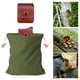 thumbnail image 4 of Riñonera plegable de lona, bolsa plegable para recolección, bolsa de cuero para recolección, bolsas para viajar, acampar y hacer senderismo, 4 of 4
