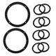 thumbnail image 5 of unbranded 5Pares Anillos De Espaciador Para Altavoces De Compatibles Con Varios, 5 of 8