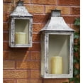 thumbnail image 2 of Melrose Decorative Home Room Décor Candle Holder Lanterns, Bronze (Set of 3), 2 of 2
