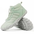 thumbnail image 4 of Zapatos Deportivos Cálidos Botas Nieve Forradas Piel Mujeres Hombres para Senderismo El Invierno, 4 of 9
