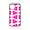 Pink & White, variant on abbyrose Kiss Me iPhone Case for iPhone 14