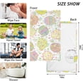 thumbnail image 3 of GZHJMY Easter Cotton Hand Towels, 2 Pack Absorbent Bath Towel Decorative Fingertip Towels for Bathroom Gym Spa Hotel Beach Swimming Pool,16"x 28", 3 of 7