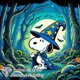 thumbnail image 3 of Pintura de diamantes con paisaje otoñal de Snoopy y Charlie Brown con calabazas para Halloween, taladros AB, punto de cruz completo, mosaico, decoración del hogar, 3 of 5