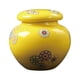 thumbnail image 1 of Tarro de jengibre de Florero de cerámica Exhibición de arreglos florales Decoración para el hogar Tarro decorativo Tarro de almacenamiento Amarillo mayimx Tarro de jengibre, 1 of 9