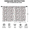 thumbnail image 2 of Blackout Kids Curtains,White Cow Spot Pattern Childrens Insulated Curtains Set Of 2,Bedroom Essentials,Toddler Room Decor 42x54in(106x137cm), 2 of 5