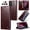 Wine Red, variant on ETFAST Leather Phone Case Wallet With Card Holder For Samsung Galaxy A55 A35 A25 A15 A54 A34 A24 A14 A53 A33 A23 A13 A52 A32 A22 A12 A51 A50 A30 A20 A04S Leather Phone Case