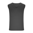 thumbnail image 5 of Nfurl Deep V Neck Tank Tops for Men Big and Tall Gym Workout Shirt Quick Dry Running T Shirts Athletic Casual Basic Tees Summer Sleeveless Sports Shirts for Bodybuilding, 5 of 8
