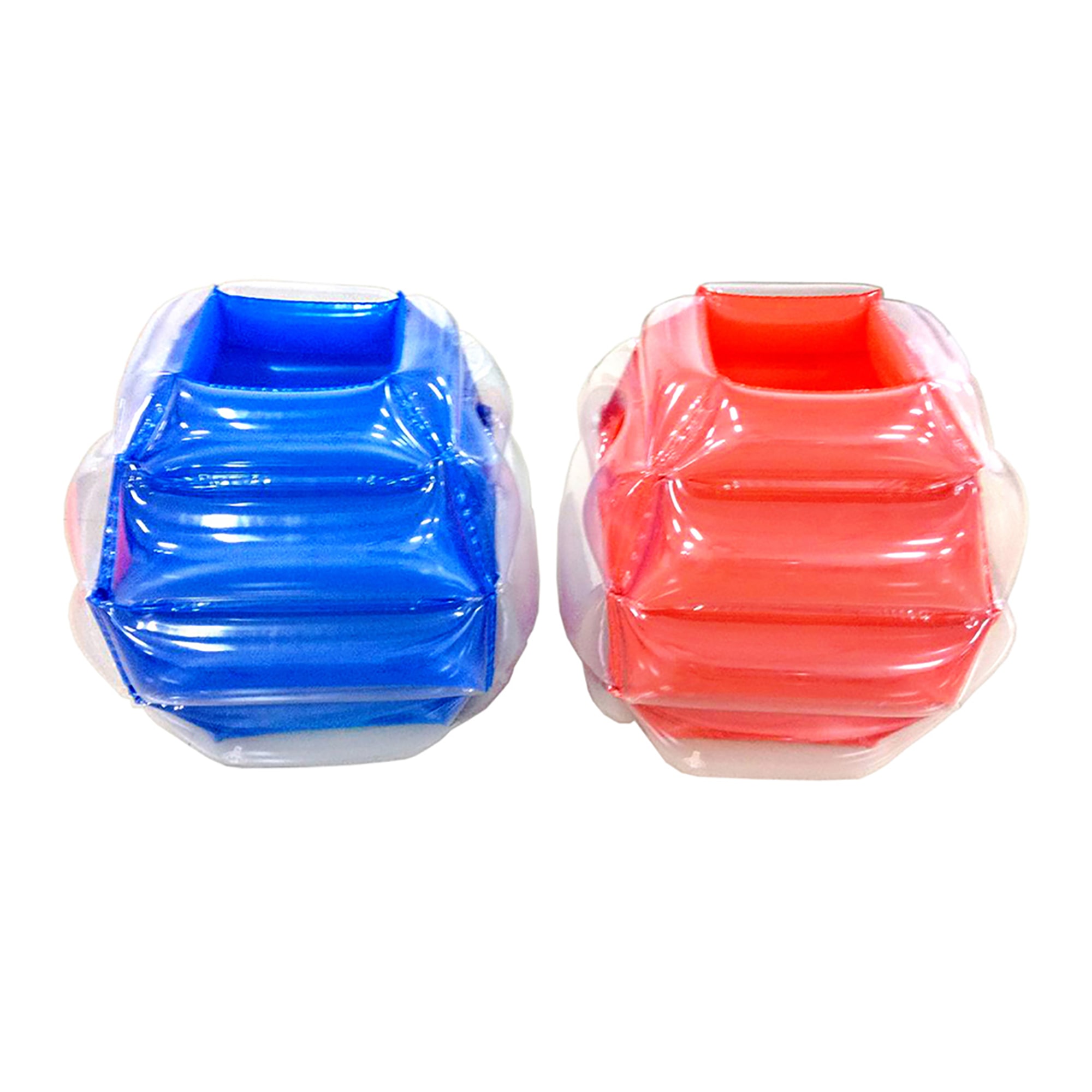 Banzai Bump N Bounce Plastic Body Bumpers in Red & Blue, 2 Bumpers, Kids Toy, 4+ - image 2 of 3