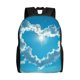 thumbnail image 1 of Fotbe Heart Shaped Cloud Mochila de Viaje para Laptop, Mochila Ejecutiva Delgada y Resistente 15.6", 1 of 8