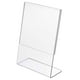 thumbnail image 2 of Soporte de escritorio transparente para letrero, soporte de papel para menú, soporte de exhibición acrílico para restaurante 210x290mm Zulema Titular de la muestra, 2 of 8