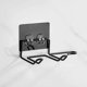 thumbnail image 3 of Hair Dryer Holder Rack Wall Mounted Hair Straightener Dryer Holders Bathroom Organizer Storage Rack Shelf Bathroom Accessories, 3 of 5
