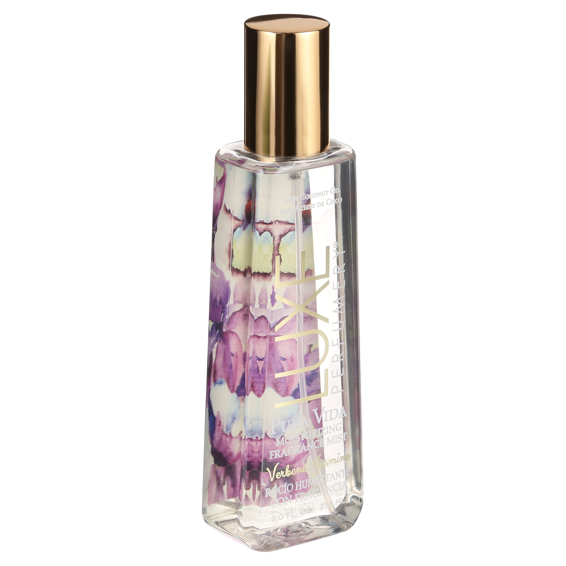 Luxe Perfumery Pura Vida Verbena Jasmine Body Spray for Women, 8 Oz 