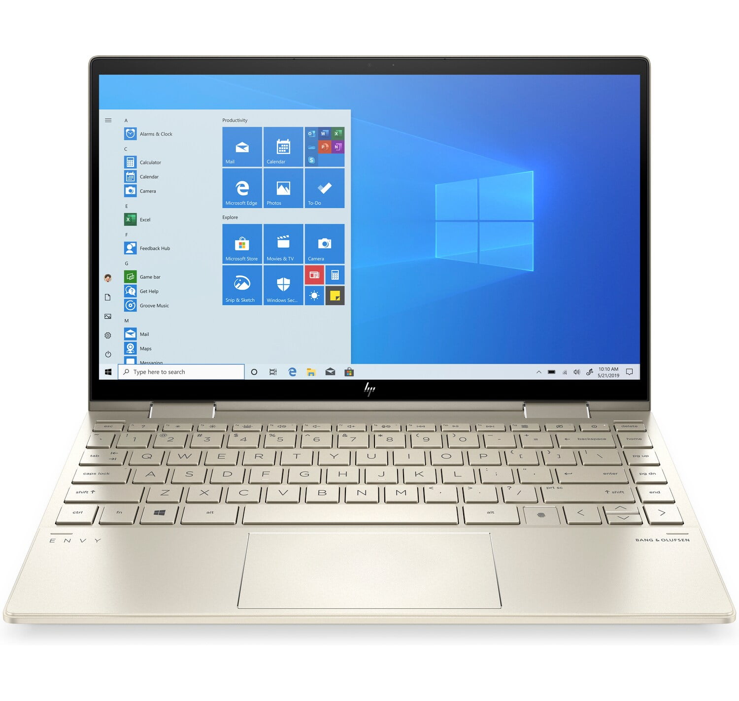 HP ENVY Laptop Computer 13.3 FHD Touch Screen Intel Core i7 16 GB memory; 512