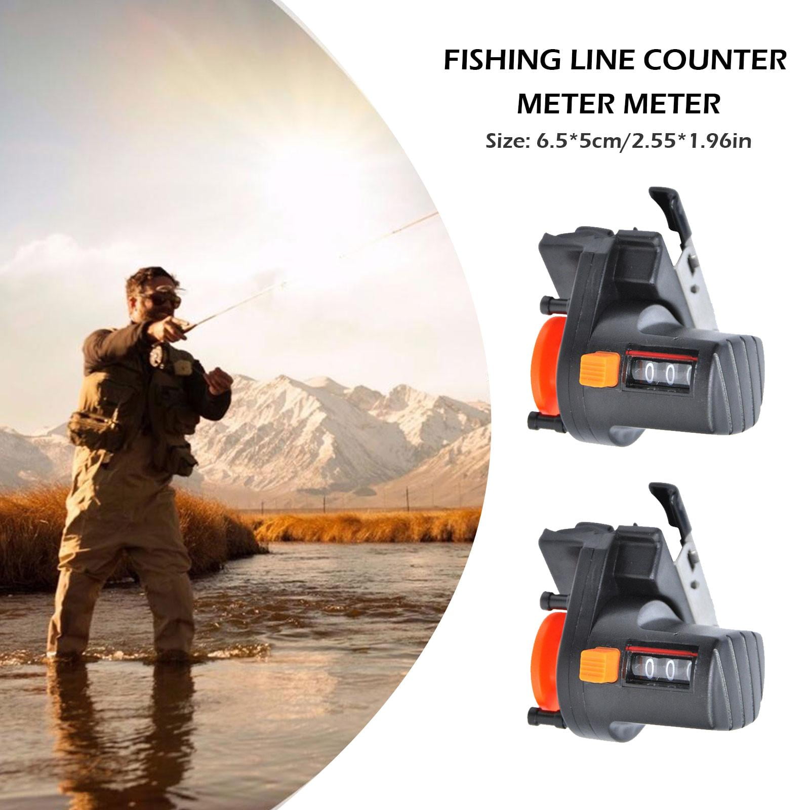 Digital Fishing Finder Gauge Line Counter Meter For Fishing Rod K7D1 ! Z2W3
