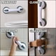 thumbnail image 5 of Grab Bars Zhazieon, paquete de 2 unidades para bañeras y duchas, 30 cm, color negro, 5 of 7