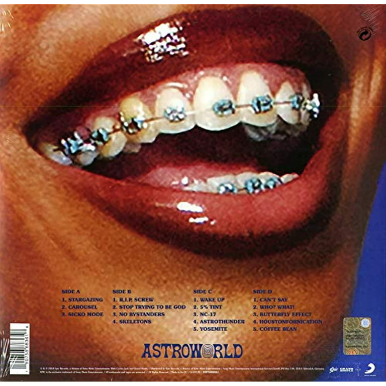 Travis Scott Astroworld (150 Gram Vinyl, Download Insert) [Explicit  Content] (2 Lp's) Vinyl