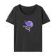 thumbnail image 1 of Camiseta para mujer Verano Suave Tops de verano para mochileros, desplazamientos, viajes de vacaciones Gris, 1 of 7