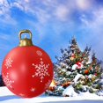 thumbnail image 4 of 60cm Inflatable Christmas Ball with Light Glow Giant Atmosphere Ball Home Garden, 4 of 8