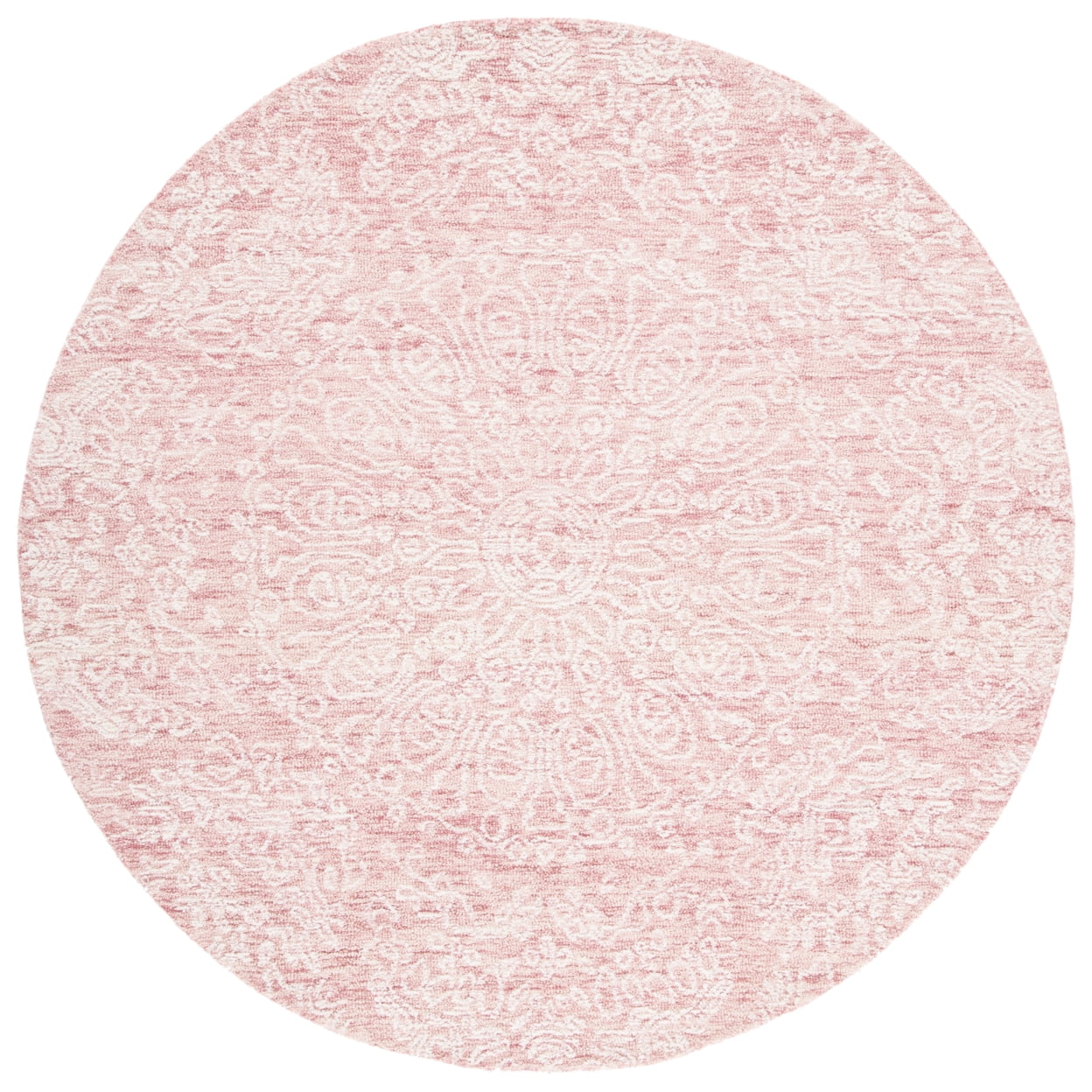 SAFAVIEH Metro Alaois Medallion Area Rug, Pink/Ivory, 6' x 9'