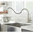 thumbnail image 2 of Cfowner Pull Down Kitchen Faucet with Sprayer, High Arc Single Handle Sink Faucet for Bar, 3 Spray Modes, 2 of 6