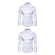 thumbnail image 2 of Camisa transpirable Sonducket para hombre Manga larga formal color blanco grande S, 2 of 6