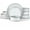 Lucent White, variant on Dinnerware Dish Sets for 4, 12 Piece Stoneware Plates and Bowls, Kitchen Dinner Set for Dessert Salad Pasta, Microwave & Dishwasher Safe, Serenity Blue