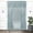 Blue, variant on Kate Aurora Satin Chic Complete Attached Window Curtain, Tiebacks & Valance Set - Assorted Colors & Sizes