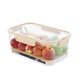 thumbnail image 1 of Organizador para nevera con tapas y asa, contenedores reutilizables para almacenamiento de alimentos, 1 of 8