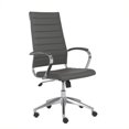 thumbnail image 1 of Eurostyle Axel Chaise Haute de Bureau en Gris, 1 of 4