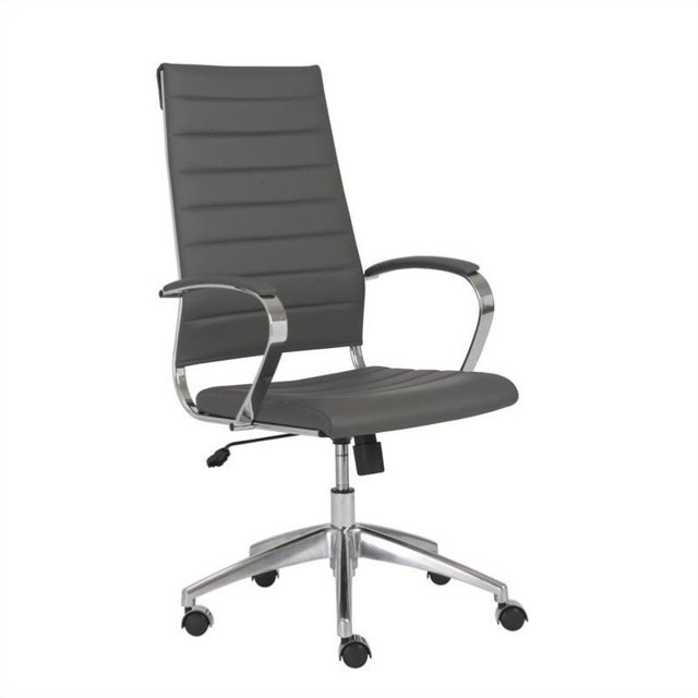 Eurostyle Axel Chaise Haute de Bureau en Gris