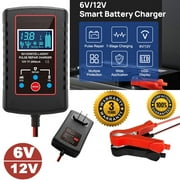 6/12V Smart Automatic Battery Charger Maintainer Motorcycle Car Trickle Float
