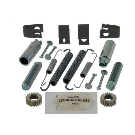 Rear Parking Brake Hardware Kit - Compatible with 2004 - 2015 Nissan TITAN 2005 2006 2007 2008 2009 2010 2011 2012 2013 2014