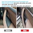 thumbnail image 2 of GFDYREE For BMW X5 X6 Door Pull Handle, Inner Door Trim Grab Cover Pessenger Side Right Front/Right Rear Door Armrest Bracket (Fits:BMW X5 2014-2018 and BMW X6 2015-2018), 2 of 6