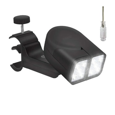 Grill Lights for Outdoor Grill, Waterproof Rotating Barbecue Grill LED Lights 10 LEDs Super Bright 120LM, Portable Cycling Lights Grilling Accessories for Outdoor Grill