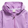 thumbnail image 5 of Staki Toddler Zip-Up Hoodies for Boys and Girls Colorful Cotton Blend Sweatshirts with Pockets Sizes 2T-15Y(Purple,3-4 Years), 5 of 8