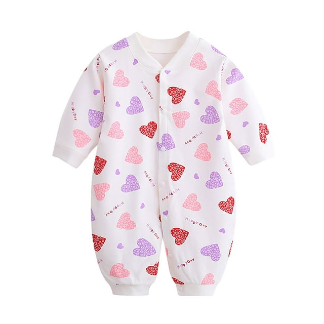 XDZJLR Baby Boy Rompers Solid Color Crewneck Long Sleeve Children Onesies Kids Playsuit Bodysuit