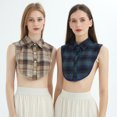 thumbnail image 3 of Demi-chemises Col Factice Détachable Faux Col Blouse Insert Col pour Femmes, 3 of 8