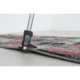 thumbnail image 3 of Allstar Rugs High Quality Red 2x7 Modern Abstract Quad-Directional Weathered Texture Runner (2' 0" x 6' 11"), 3 of 7