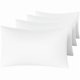 thumbnail image 1 of Chenchen White Pillow Cases Set of 4 Queen Size - Super Soft, Smooth and Breathable Pillow Cases Queen- Envelope Design - Machine Washable Lightweight (20X30 Inches (4 Piece)), 1 of 1
