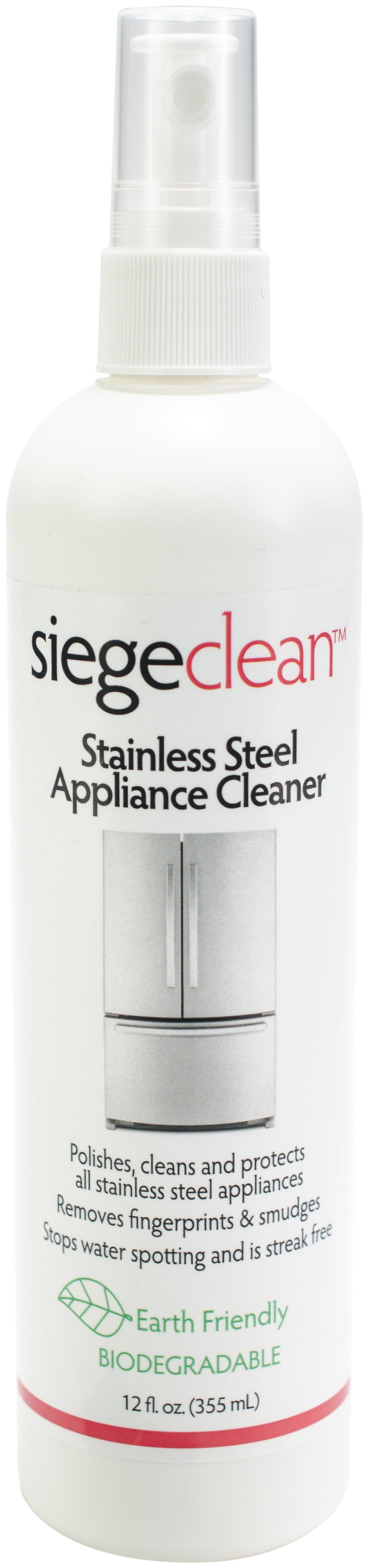 Stainless Steel Appliance Cleaner W/Spray Top 12oz