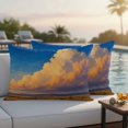 thumbnail image 4 of Nature Sky Outdoor Waterproof Throw Pillow Covers 20x12 Set of 2, Farmhouse Pastoral Mountain Trees Scenery Decorative Pillowcases Cushion Pillowcase for Couch Sofa Patio Outside Pillow Protector, 4 of 9