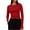 Red, variant on Staron Women's Casual Long Sleeve T Shirts Round Neck Slim Fit Basic Pullover Tops Basic Tees Fall Fashion Tops Army Green M