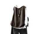 thumbnail image 2 of Wowcloth Women's Solid Color Knit Vest, Loose Fit and Versatile, for Casual Everyday Wear, 2 of 4