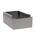 thumbnail image 1 of Tennsco Optional Locker Base for Steel Lockers, Medium Gray, 12w x18d x6h, 1 of 3